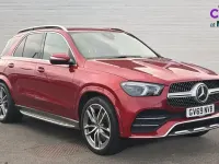 Used Mercedes GLE450 AMG line 367 HP (269 kW) 2020 Red SUV