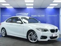 Used BMW 218 M Sport 150 HP (110 kW) 2017 White Coupe