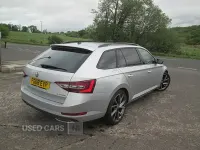 Used Skoda Superb SportLine 150 HP (110 kW) 2018 Silver Estate