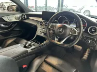 Used Mercedes C250 AMG line 204 HP (150 kW) 2016 Black Coupe