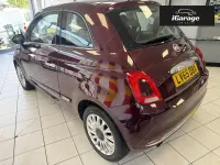 Used Fiat 500 Lounge 105 HP (77 kW) 2015 Red Hatchback