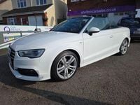 Used Audi A3 Cabriolet S-Line 2016 White Cabriolet