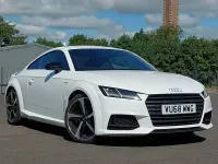 Used Audi TT Black Edition 180 HP (132 kW) 2018 White Coupe