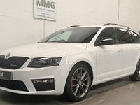 Used Skoda Octavia vRS 184 HP (135 kW) 2016 White Hatchback