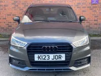 Usado Audi A1 S-Line 116 HP (85 kW) 2015 Cinzento Citadino