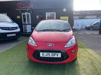 Usado Ford Ka 69 HP (50 kW) 2015 Vermelho Citadino