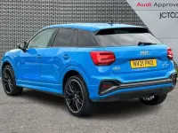 Used Audi Q2 Black Edition 109 HP (80 kW) 2021 Blue SUV