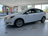 Used Ford Focus Titanium 125 HP (91 kW) 2017 White Hatchback