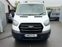 Used Ford Transit 130 HP (95 kW) 2019 White Cabriolet