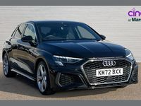 Used Audi A3 S-Line 147 HP (108 kW) 2022 Black Sedan