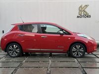 Used Nissan Leaf Tekna 80 kW (109 HP) 2017 Red Hatchback
