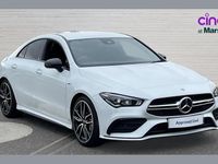Used Mercedes CLA35 AMG Premium 302 HP (222 kW) 2023 White Coupe