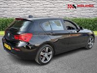 Used BMW 118 Sport Line 2017 Black Hatchback