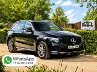 Used Mercedes GLC220 AMG line 2017 Black SUV