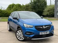 Used Vauxhall Grandland X Elite 130 HP (95 kW) 2020 Blue SUV