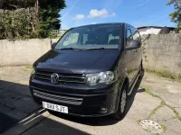 Used VW T5 Highline 180 HP (132 kW) 2013 Black Van
