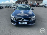Used Mercedes C220 2017 Blue Sedan