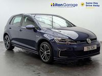 Used VW Golf VII GTE 204 HP (150 kW) 2018 Blue Hatchback