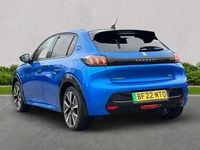 Used Peugeot e-208 Premium 100 kW (136 HP) 2022 Blue Hatchback
