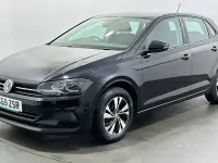 Used VW Polo SE 95 HP (69 kW) 2019 Black Hatchback
