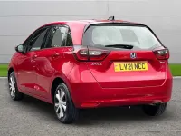 Used Honda Jazz Hybrid 109 HP (80 kW) 2021 Red Hatchback