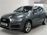 Used Audi Q3 S-Line 150 HP (110 kW) 2018 Monsoon grey SUV