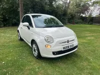Used Fiat 500 Sport 2008 White Hatchback