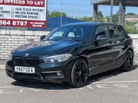 Used BMW 118 Impressive 2018 Black Hatchback