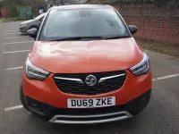 Used Vauxhall Crossland X Elite 83 HP (61 kW) 2019 Orange SUV