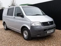 Used VW T5 128 HP (94 kW) 2009 Silver Van