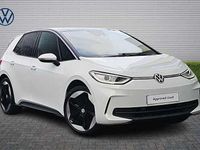 Used VW ID.3 Pro 150 kW (204 HP) 2025 Glacier white with solid black roof Hatchback