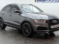 Used Audi Q3 Black Edition 150 HP (110 kW) 2018 Grey SUV