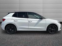 New Skoda Fabia Design Edition 70 HP (51 kW) 2025 Candy white black magic pearl effect Hatchback