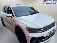 Used VW Tiguan R-line 150 HP (110 kW) 2018 White SUV