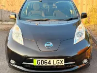 Used Nissan Leaf Acenta 80 kW (109 HP) 2015 Black Hatchback