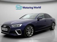 Used Audi A4 S-Line 150 HP (110 kW) 2024 Blue Sedan