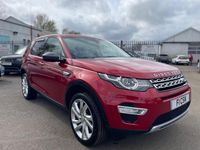 Used Land Rover Discovery Sport HSE Luxury 180 HP (132 kW) 2016 Red SUV