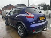Used Nissan Juke Tekna 2014 Blue SUV