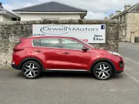 Used Kia Sportage GT-Line 115 HP (84 kW) 2018 Red SUV