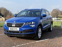 Used Skoda Karoq SE Technology 150 HP (110 kW) 2018 Blue SUV