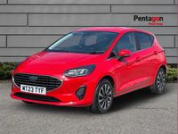 Used Ford Fiesta Titanium 99 HP (72 kW) 2023 Red Hatchback