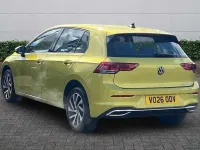 New VW Golf VIII Style 2026 Lime yellow Hatchback