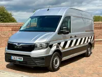 Used MAN TGE 2021 Silver Van