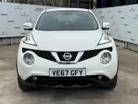 Used Nissan Juke Tekna 115 HP (84 kW) 2017 White SUV