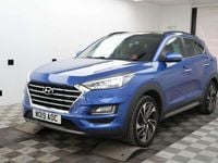Used Hyundai Tucson Premium SE 136 HP (100 kW) 2019 Blue SUV