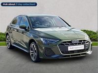 Used Audi A3 S-Line 147 HP (108 kW) 2025 Green Hatchback