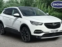 Used Vauxhall Grandland X Elite 131 HP (96 kW) 2021 White SUV