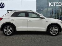 Used VW T-Roc R-line 150 HP (110 kW) 2022 White SUV