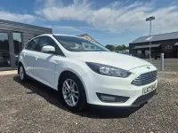 Used Ford Focus Zetec 120 HP (88 kW) 2017 White Hatchback
