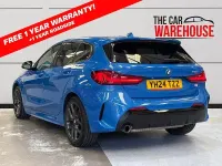 Used BMW 118 M Sport 136 HP (100 kW) 2024 Blue Hatchback